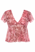 Boho short sleeve top