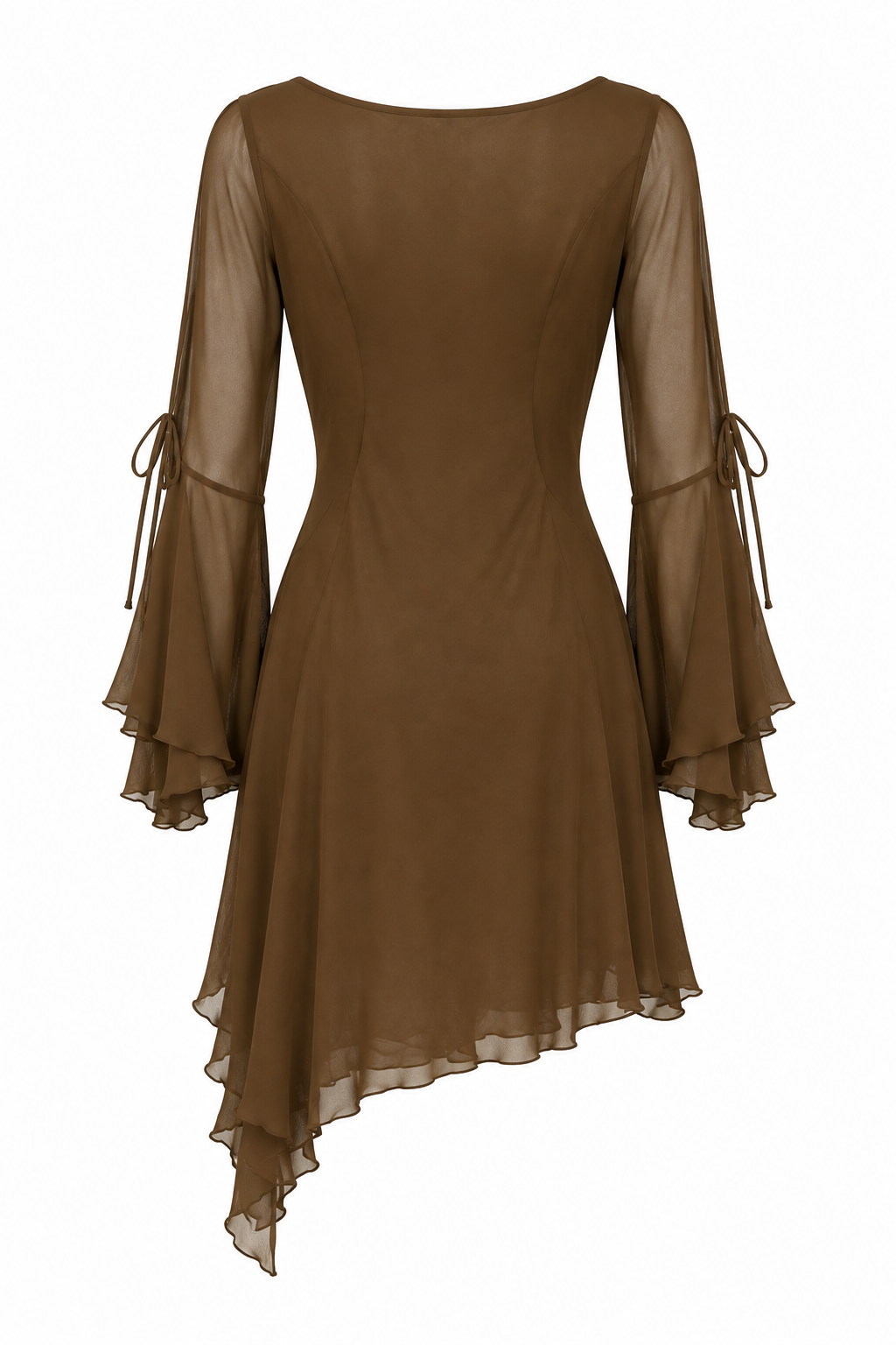 Deadstock silk blouse/mini dress