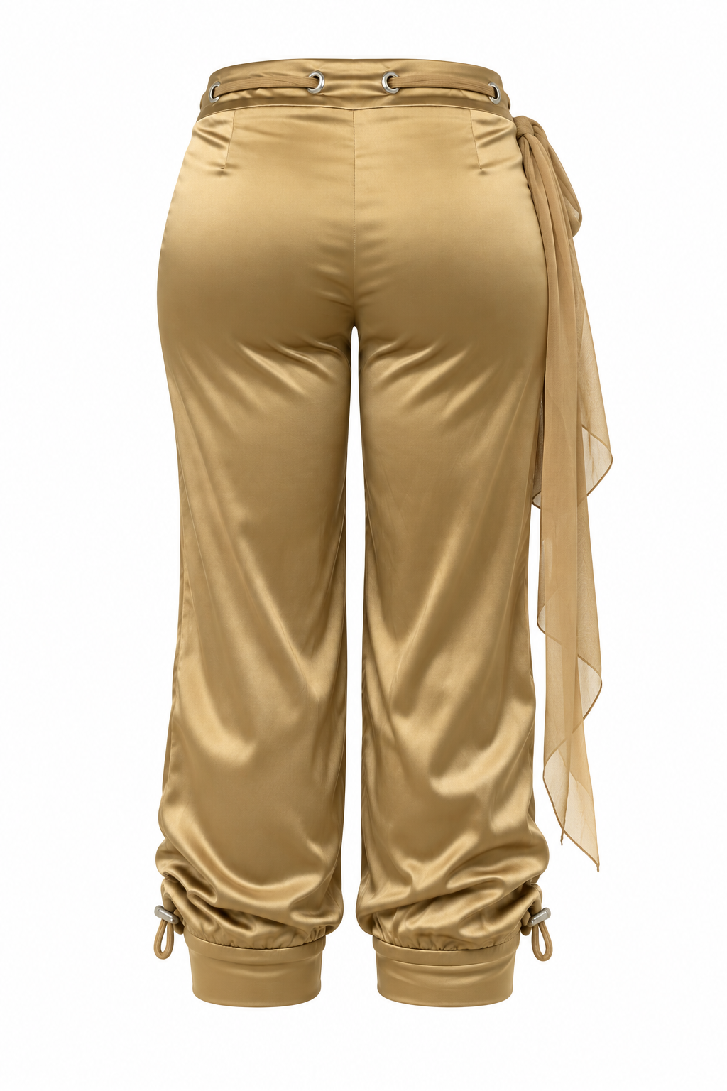 Cinema silk capri pants