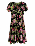 Vintage floral dress