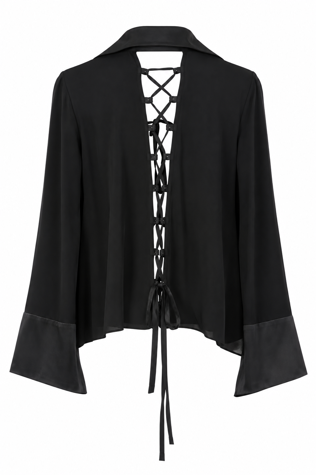 wrapped corset shirt