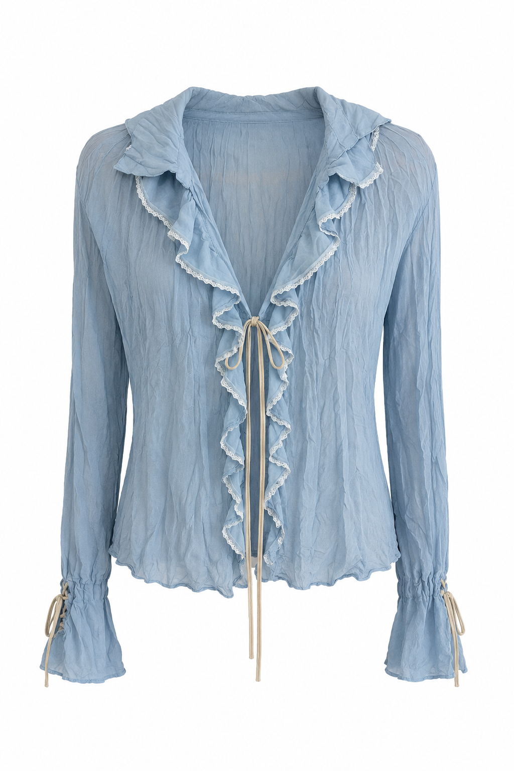 Vintage cracked fabric shirt