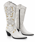 Real leather unworn western boots
