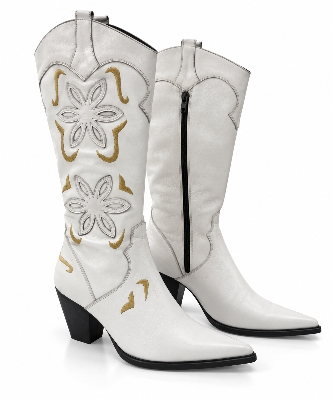 Real leather unworn western boots