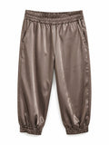 Deadstock balloon fit capri pants