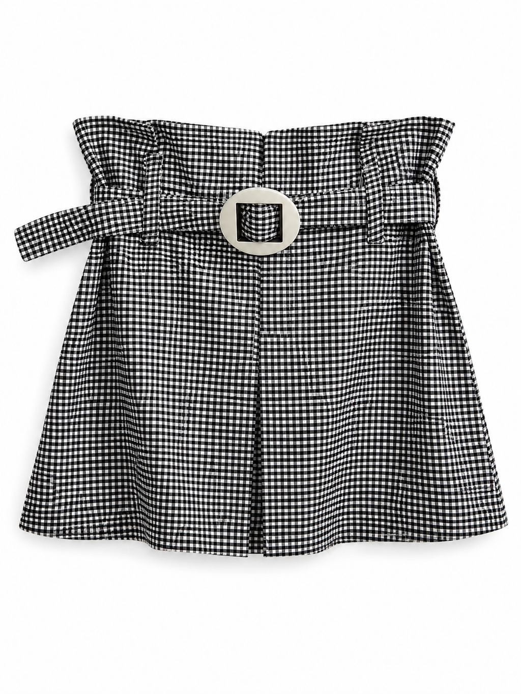 Mini Vichy print skirt