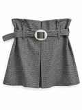 Mini Vichy print skirt