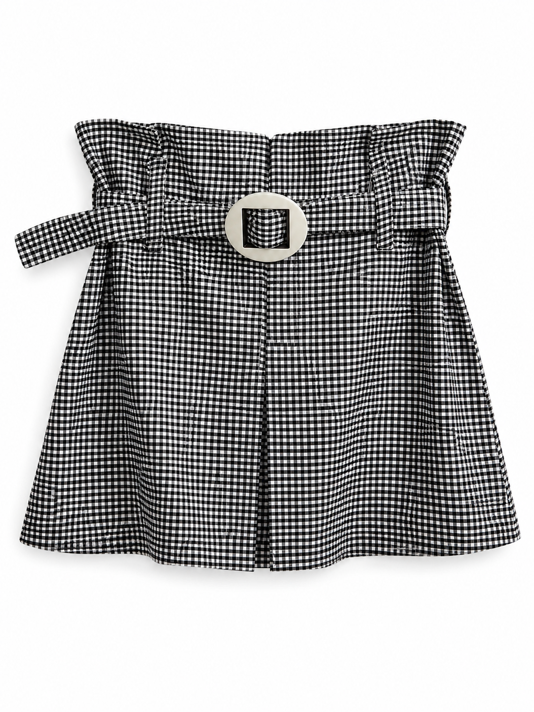 Mini Vichy print skirt