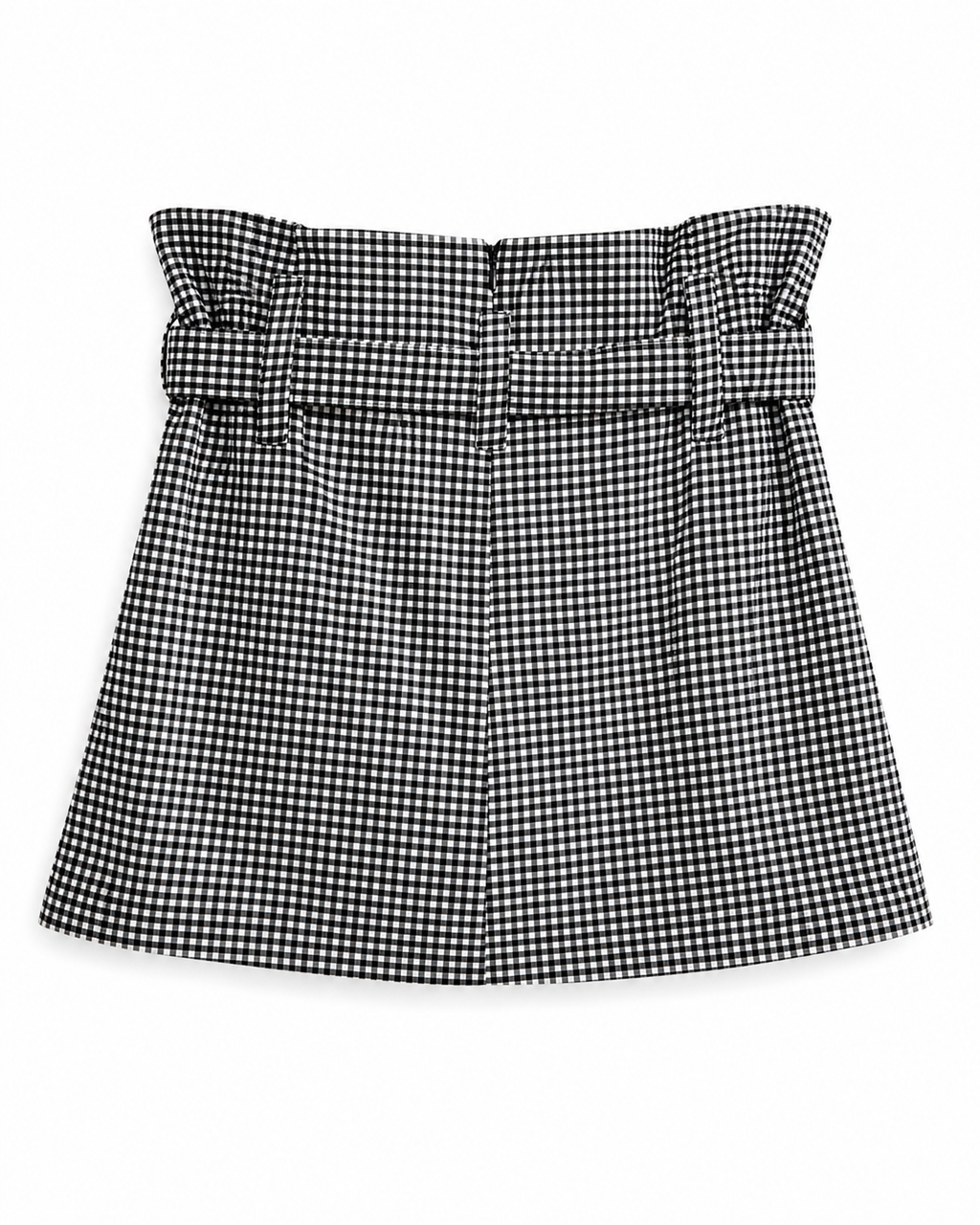 Mini Vichy print skirt