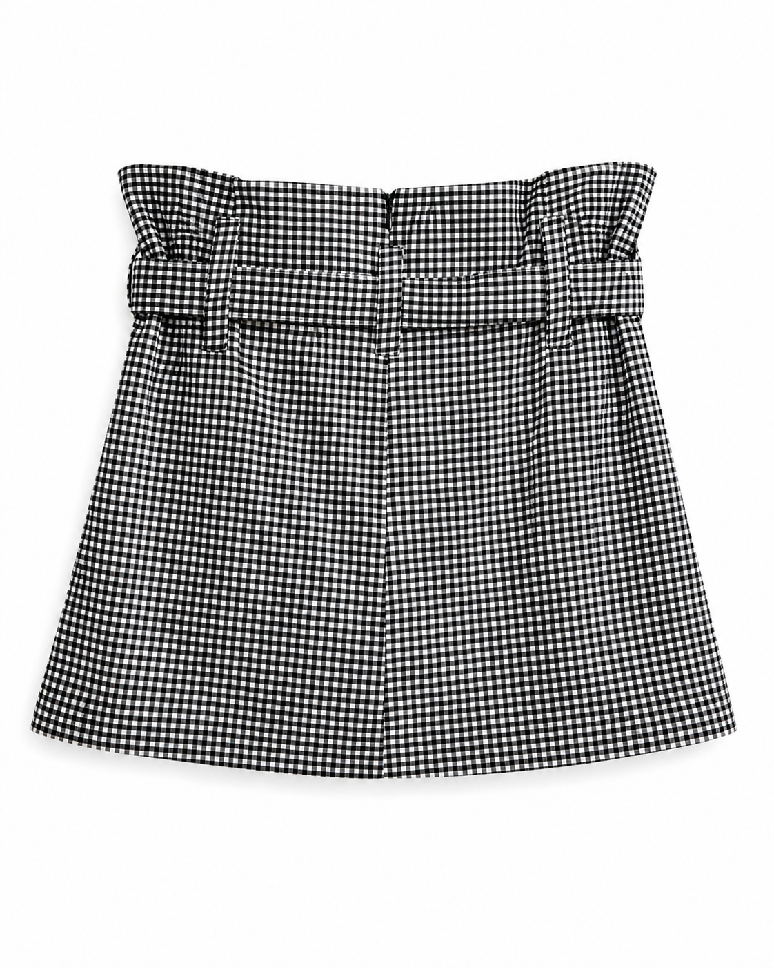 Mini Vichy print skirt