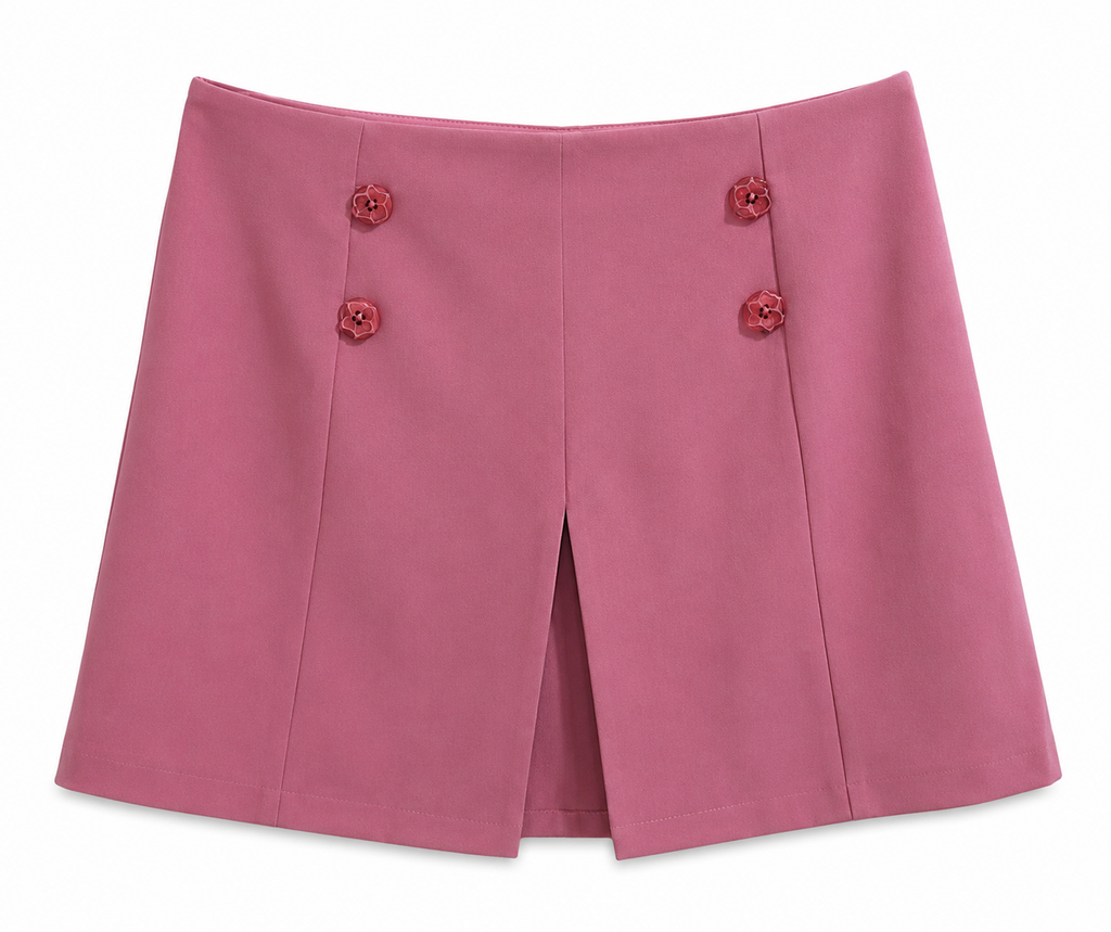 Mini pleated skirt