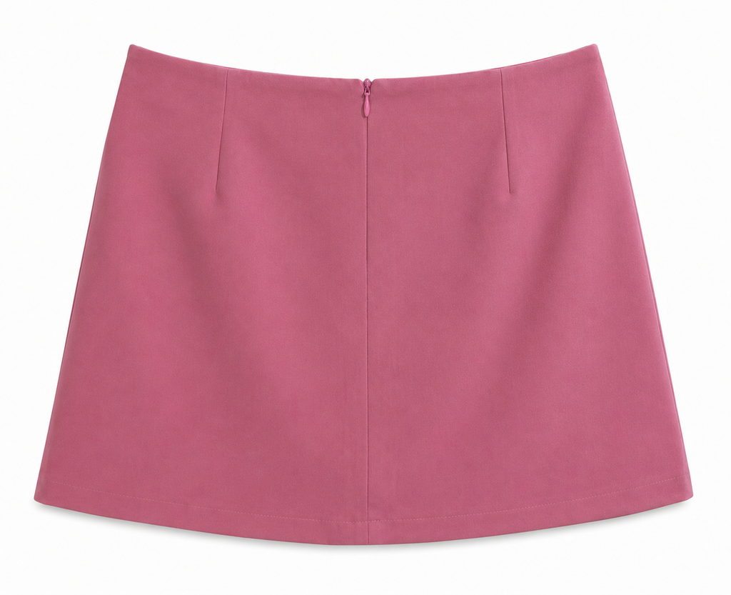 Mini pleated skirt