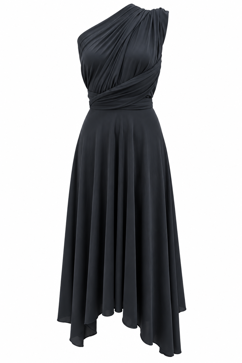 Midi multi wrap dress