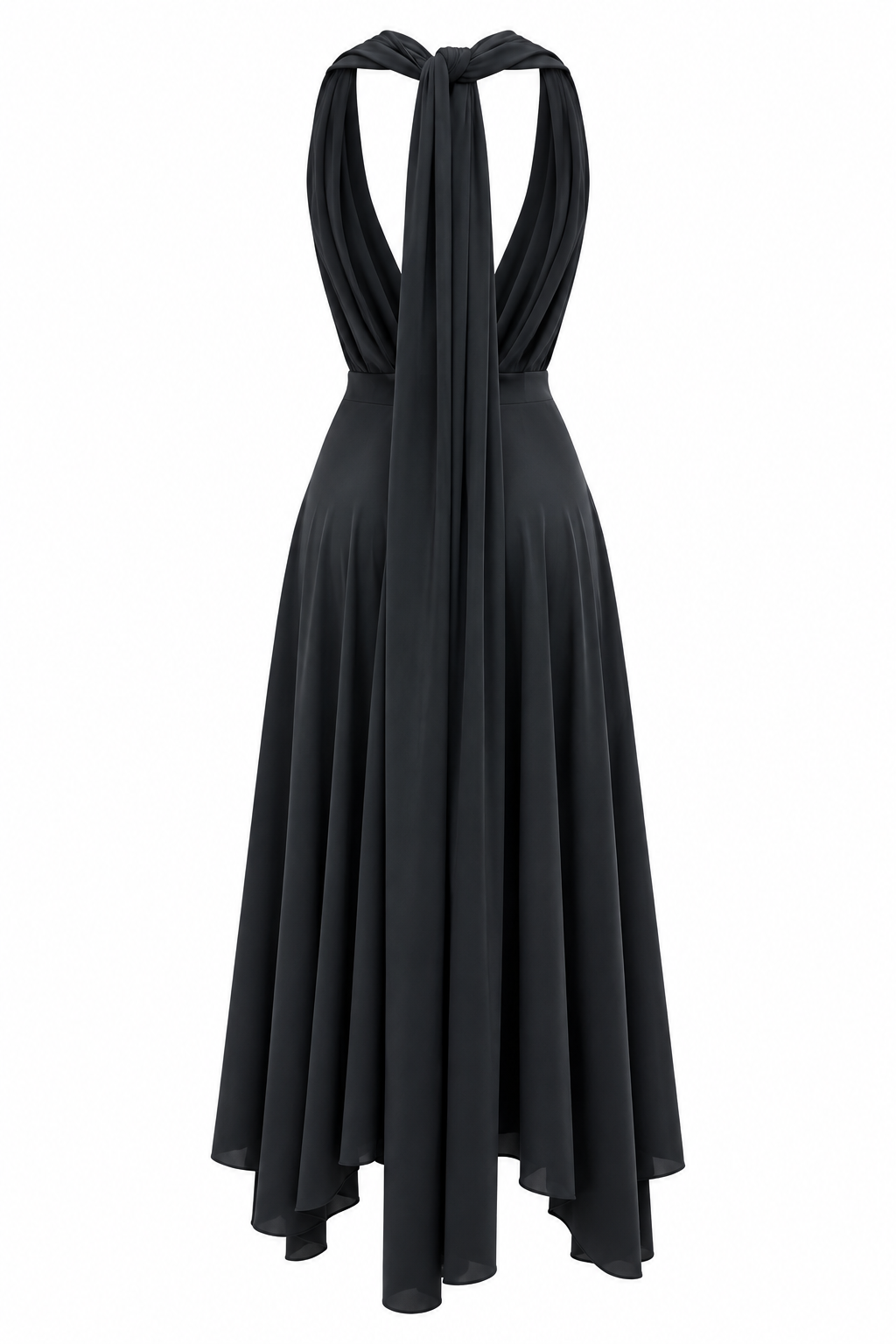 Midi multi wrap dress