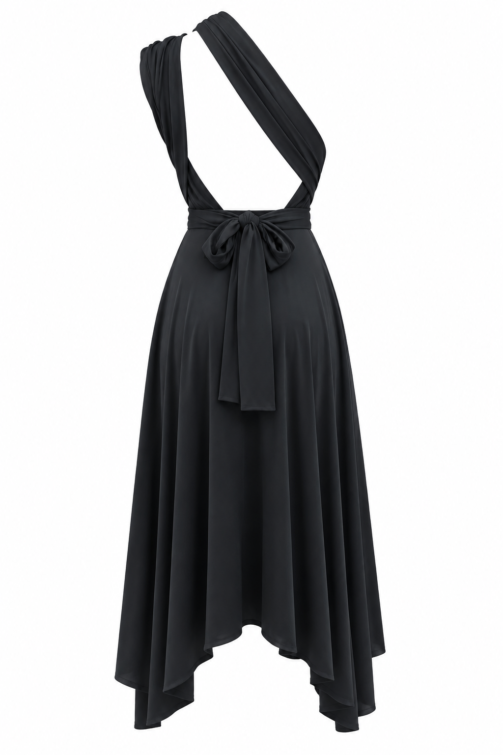 Midi multi wrap dress