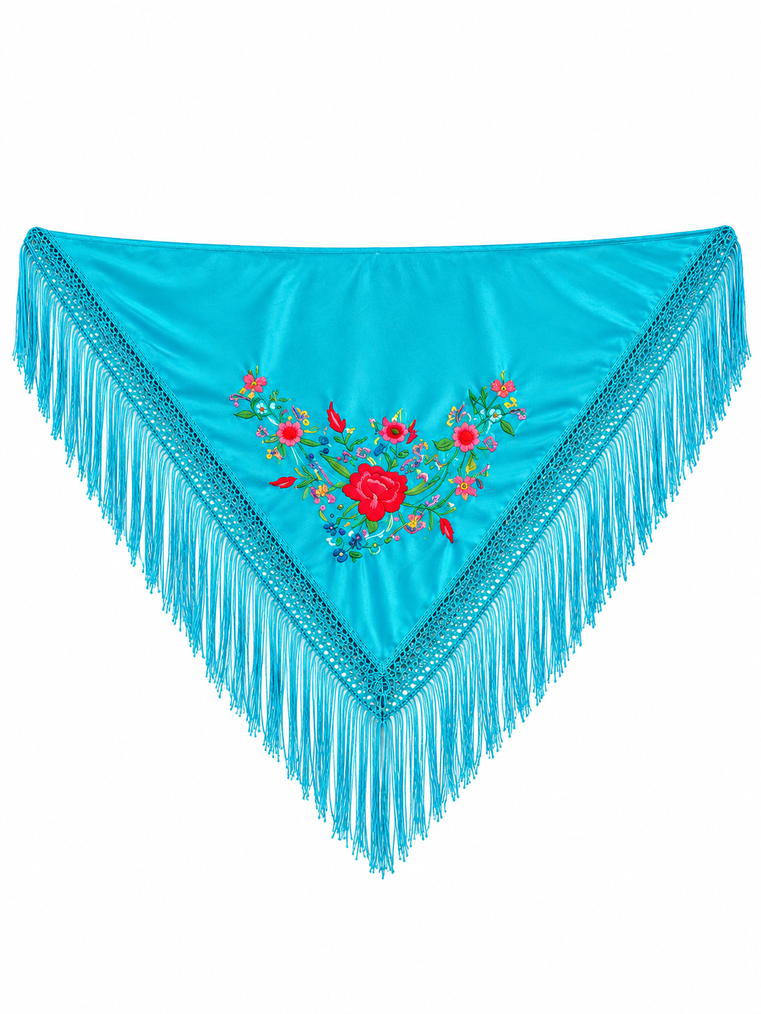 Vintage embroidered shawl