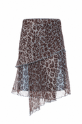 Vintage leopard skirt