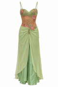 Vintage chiffon embellished fairy dress